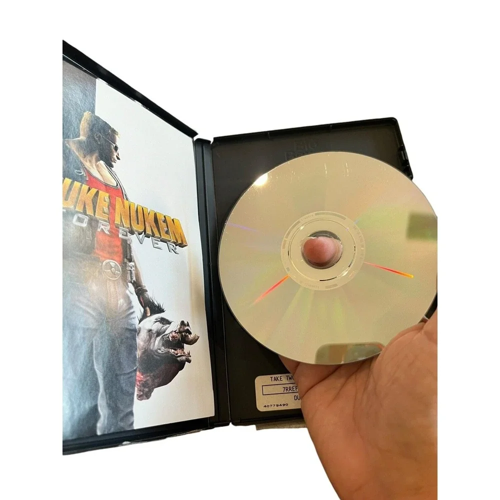 Duke Nukem Forever-PC-DVD-ROM-2K Games-W/PC Manual Codes Computer Game-W/Insert